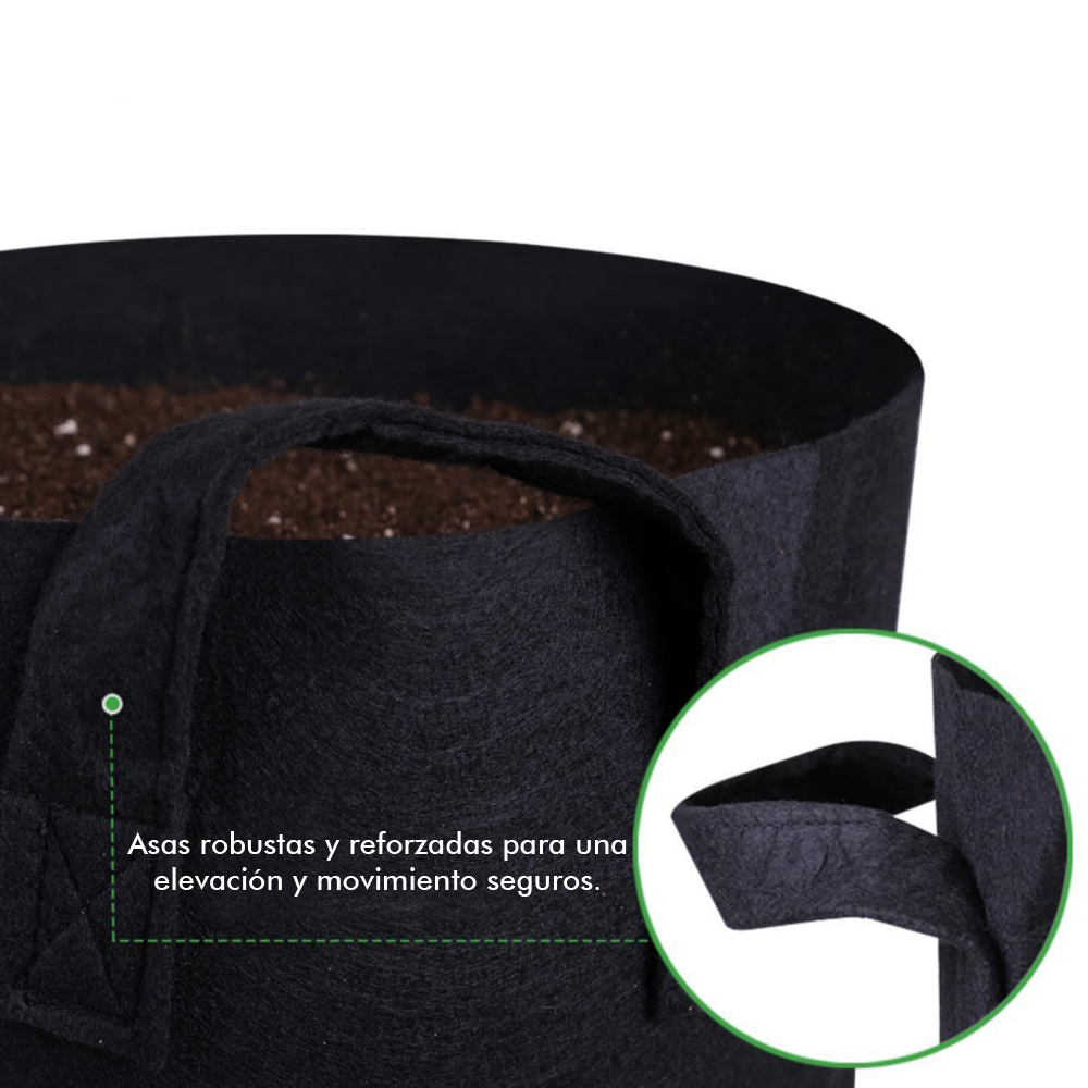 Maceta tela AirRoot (4L) 20 x 15 cm - Imagen 3