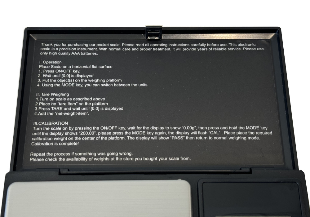 Bascula digital 0.01g/200g Equal Precision - Imagen 4