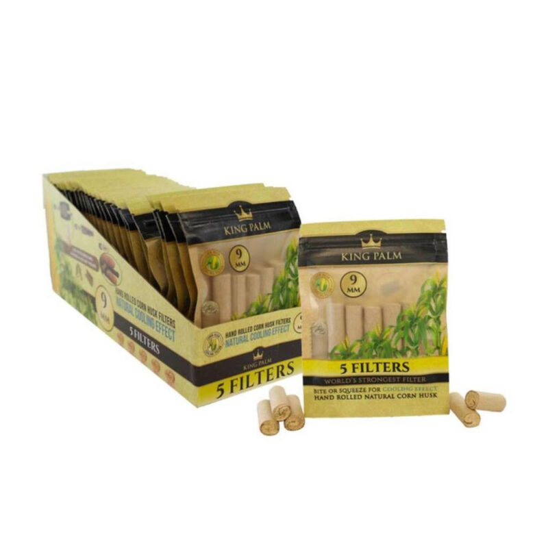 Caja Filtros Maiz King Palm 9mm