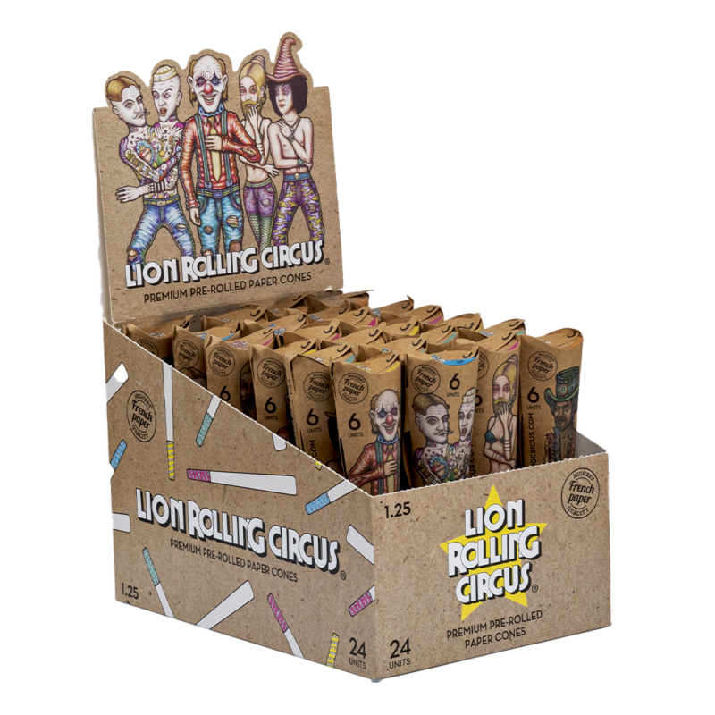 Conos Lion Rolling Circus 1-1/4 (24x6) - Imagen 2