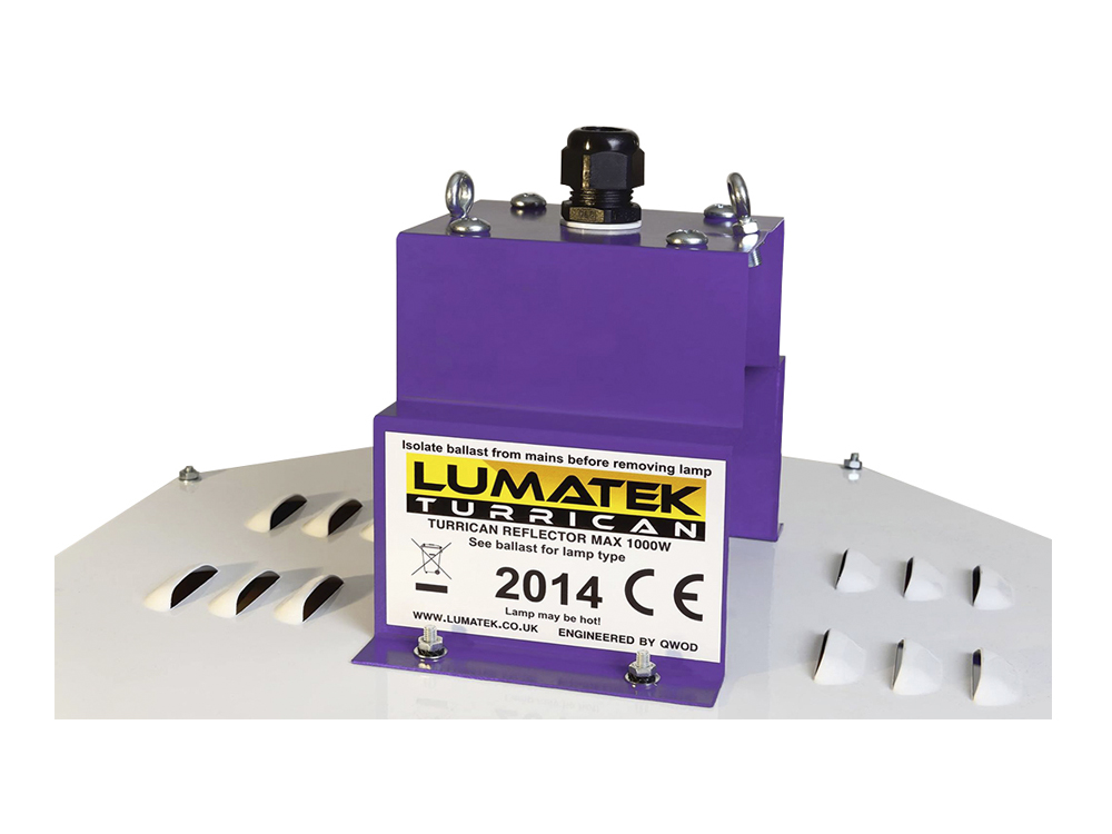 Reflector Turrican 8 hojas + casquillo Lumatek - Imagen 2