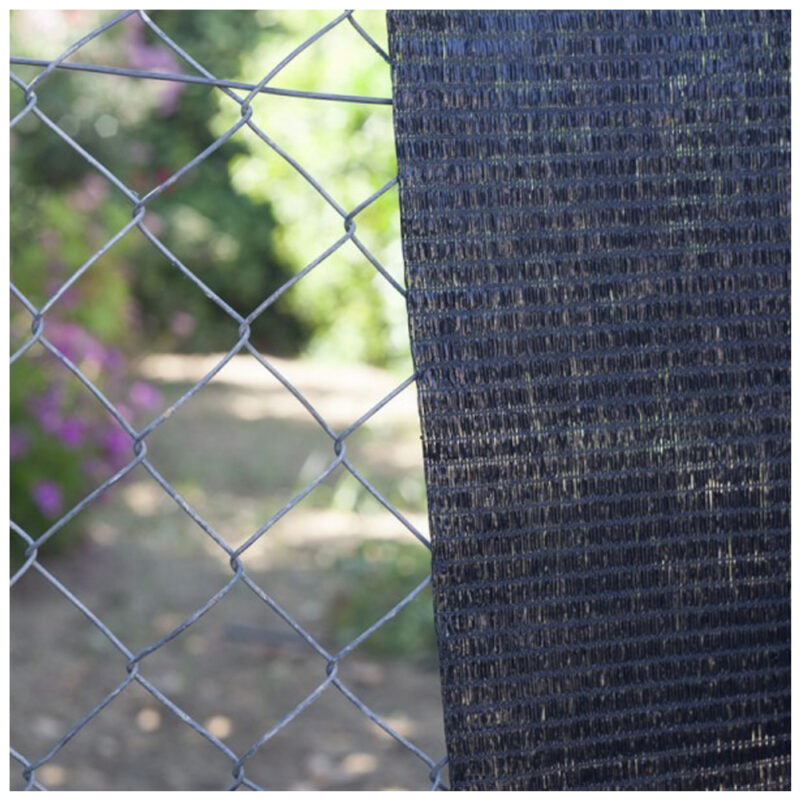 Malla de ocultación 1,2 X 100m Negra 70% - Imagen 2