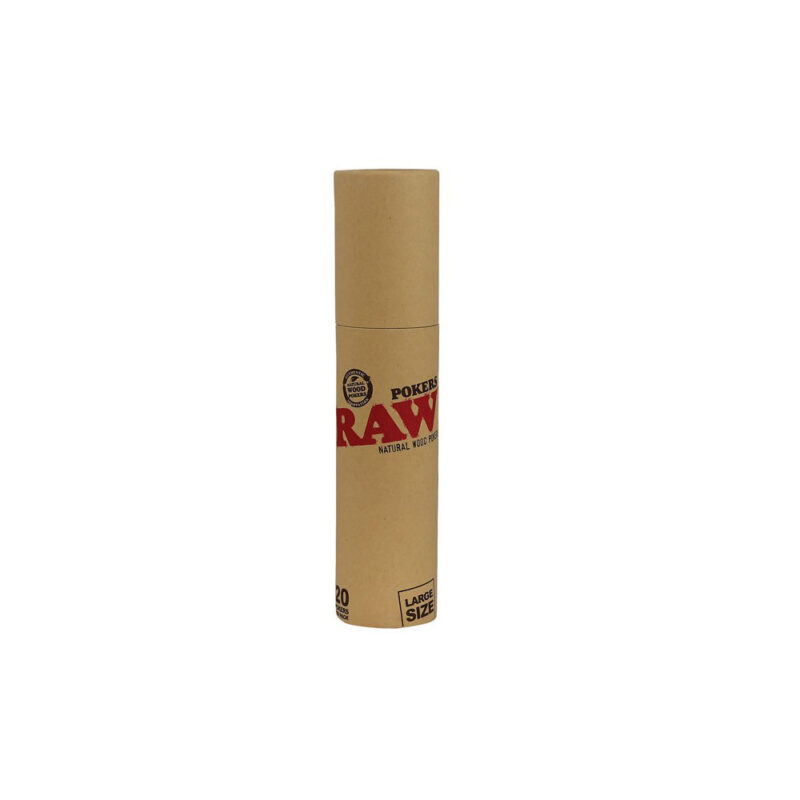 Prensador Raw Poker Grande (20 unid)