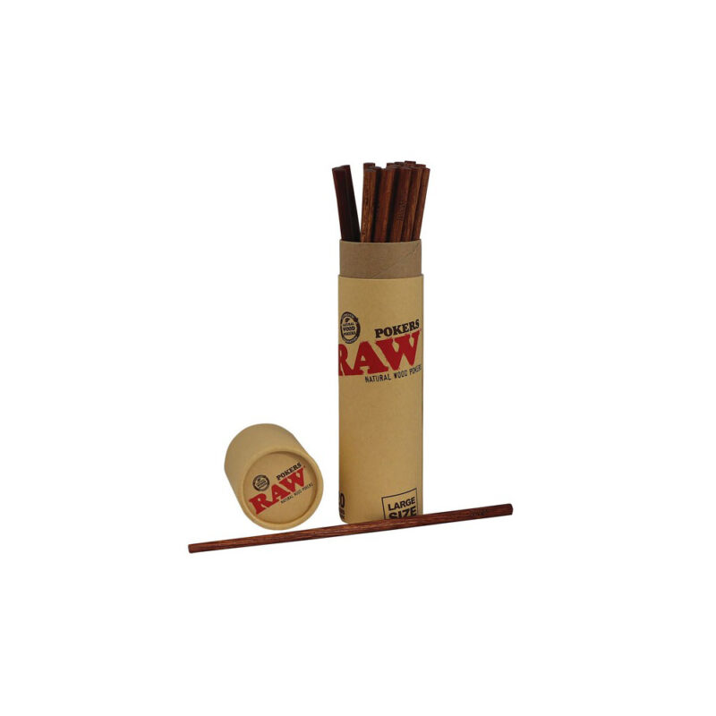 Prensador Raw Poker Grande (20 unid) - Imagen 2