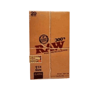 Raw Papers 300 1. 1/4 (box 20)