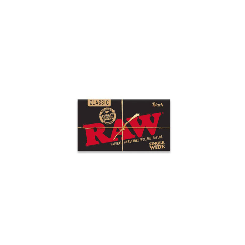 Raw Black Single Wide (50 unid) - Imagen 2