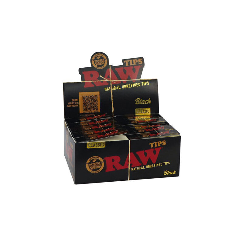 Raw Black Tips (50 unid) - Imagen 3