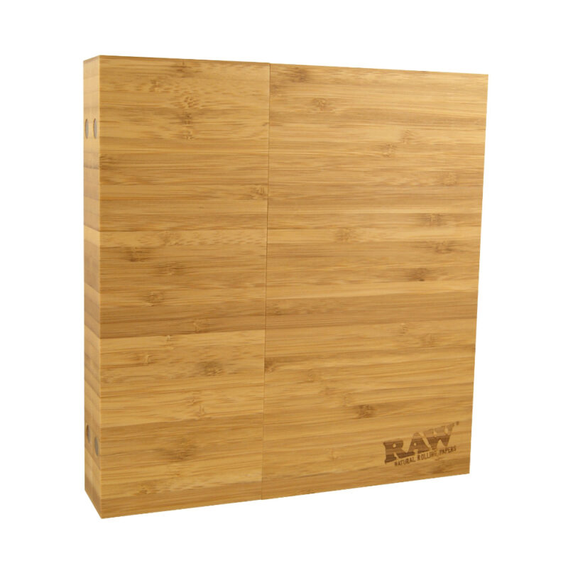 Raw Caja triple de Bambú con imanes