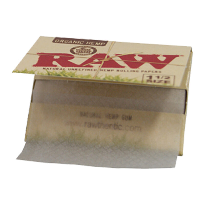 Raw Organics 1 1/2 box/25 33leaves - Imagen 2