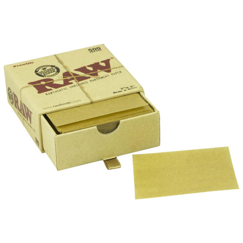 Papel Horno Raw 8 x 8cm 500uds