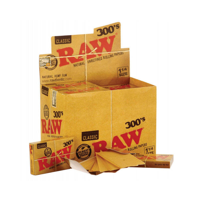 Raw 300 1. 1/4 (caja de 40 librillos) - Imagen 2