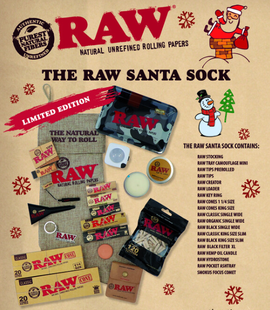 Raw Santa Sock (limited edition)