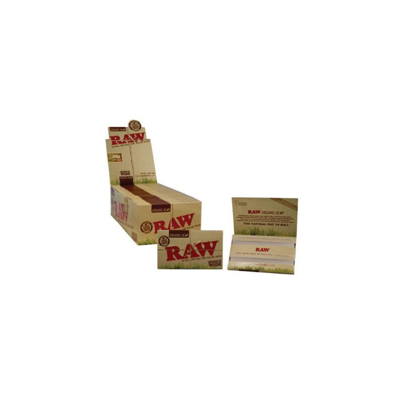 Raw Single Wide Double Orgánico (25 unid)