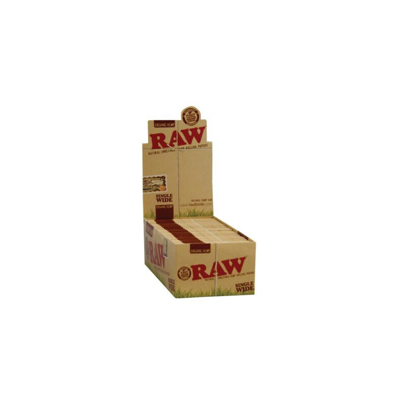 Raw Single Wide Orgánico (50 unid)