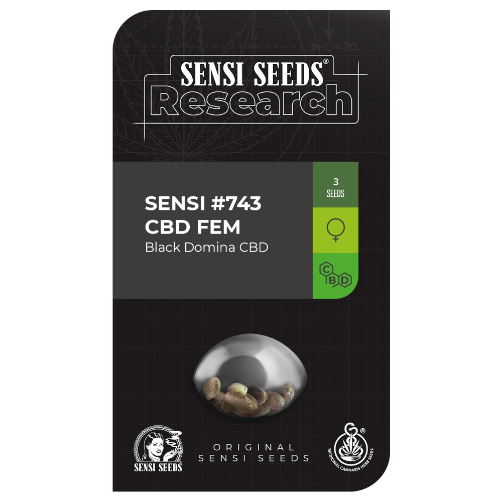 Satin Black Domina CBD (antigua Sensi #743)