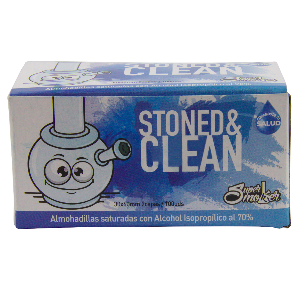 Toallitas Stoned & Clean 100 uds - Imagen 3