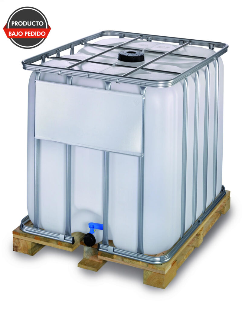 Depósito 1000L pallet madera EcoLine