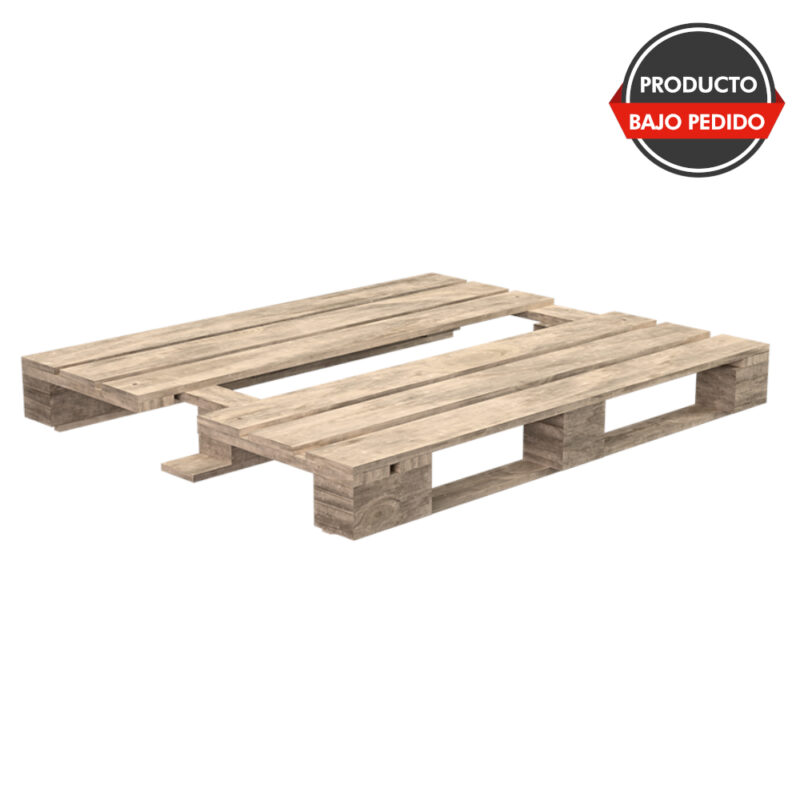 Depósito 1000L pallet madera EcoLine - Imagen 2